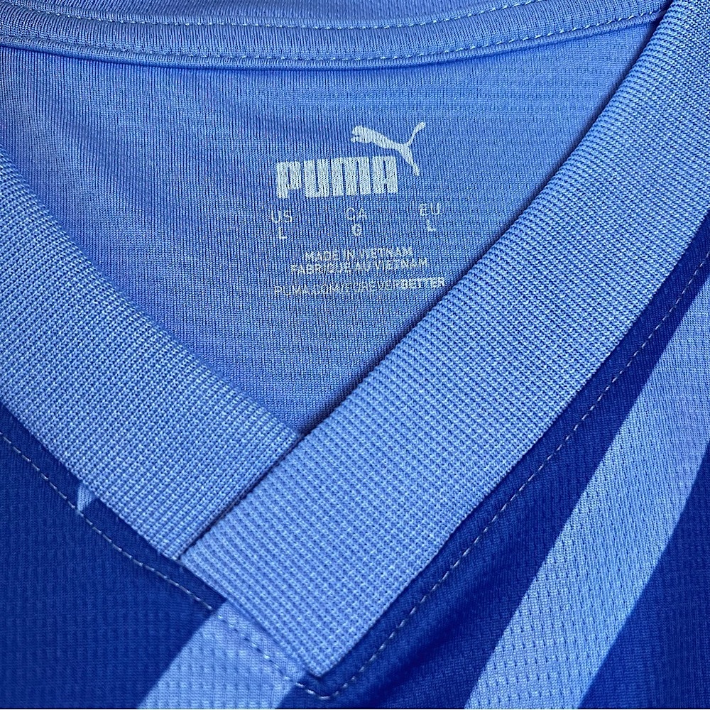 PUMA Goalkeeper Soccer Jersey L Barnsley FC Blue DryCELL NWT - Picture 11 of 17